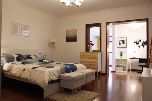 50平现代简约二居装修效果案例与实景图赏析